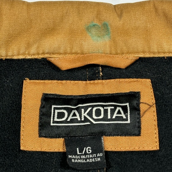 Dakota Tan Distressed Work Jacket - Picture 10 of 11